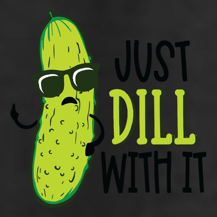 Dill Pickle Dill With It Deal With It 25L Jumbo Tote