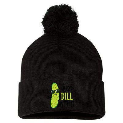 Dill Pickle Dill With It Deal With It Pom Pom 12in Knit Beanie