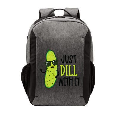 Dill Pickle Dill With It Deal With It Vector Backpack