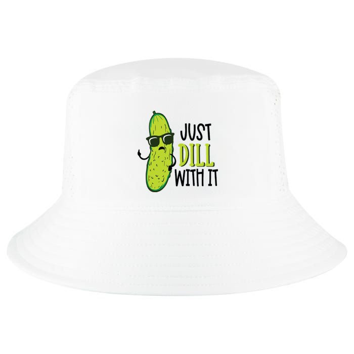 Dill Pickle Dill With It Deal With It Cool Comfort Performance Bucket Hat