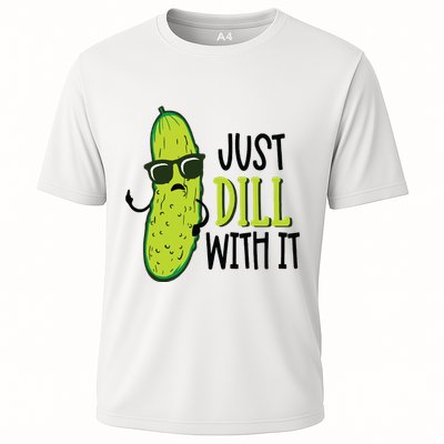 Dill Pickle Dill With It Deal With It Performance Shirt