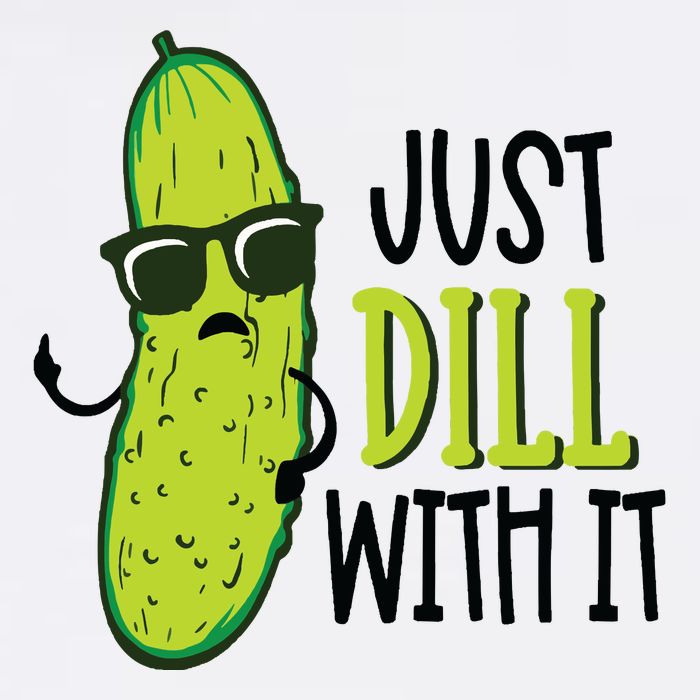 Dill Pickle Dill With It Deal With It T-Shirt