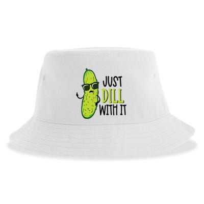 Dill Pickle Dill With It Deal With It Sustainable Bucket Hat