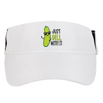 Dill Pickle Dill With It Deal With It Adult Drive Performance Visor