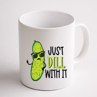 Dill Pickle Dill With It Deal With It Mug