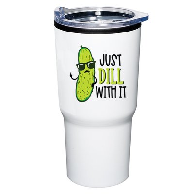 Dill Pickle Dill With It Deal With It Tumbler