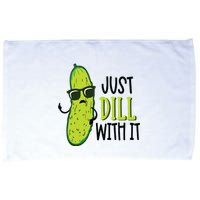Dill Pickle Dill With It Deal With It Microfiber Hand Towel