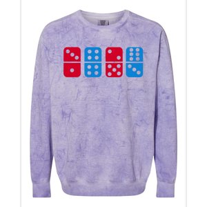 Domino pieces Colorblast Crewneck Sweatshirt