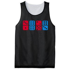 Domino pieces Mesh Reversible Basketball Jersey Tank