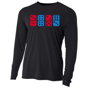 Domino pieces Cooling Performance Long Sleeve Crew