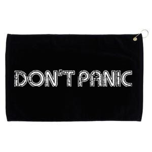 Dont Panic Grommeted Golf Towel