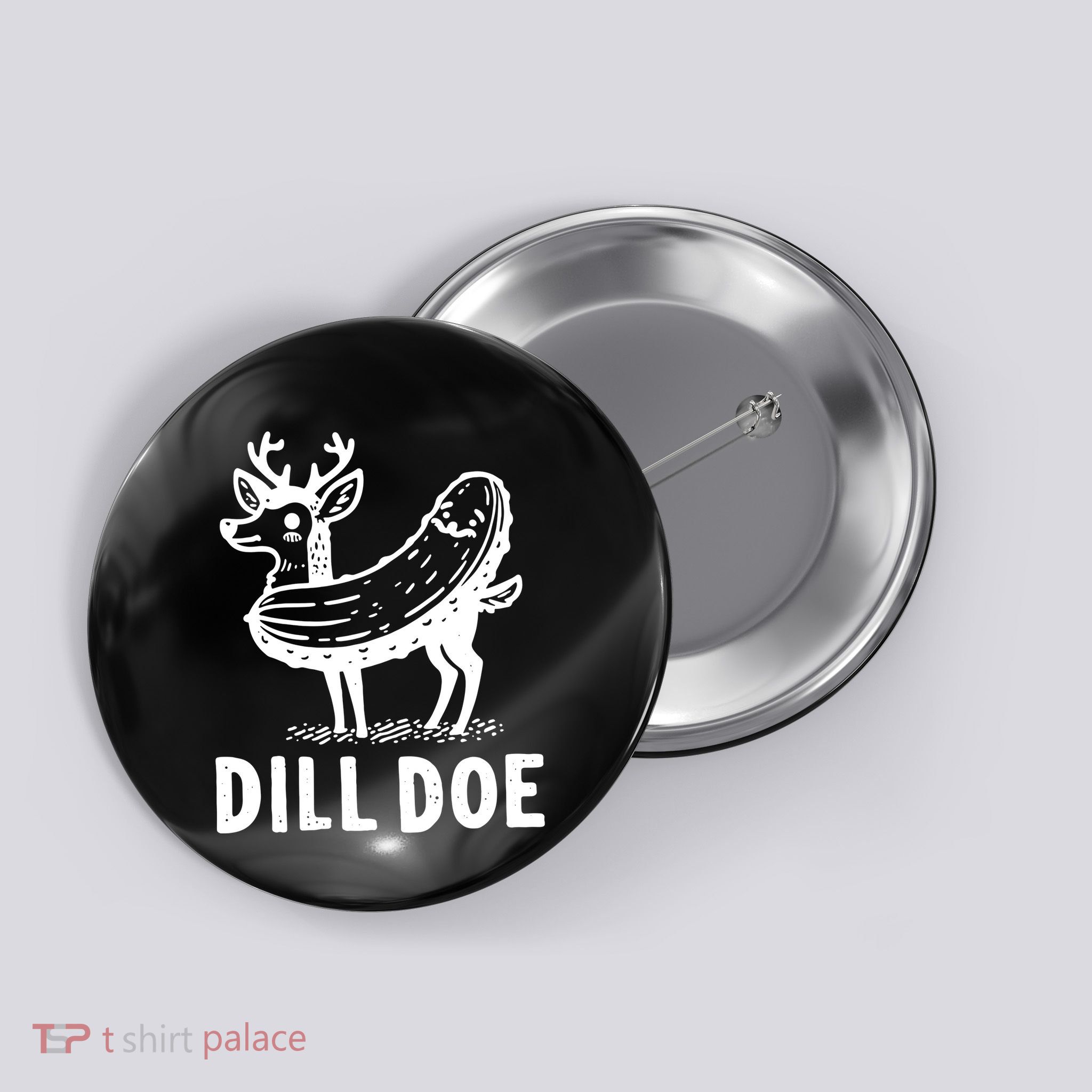 Dill Pickle Dill Doe Button