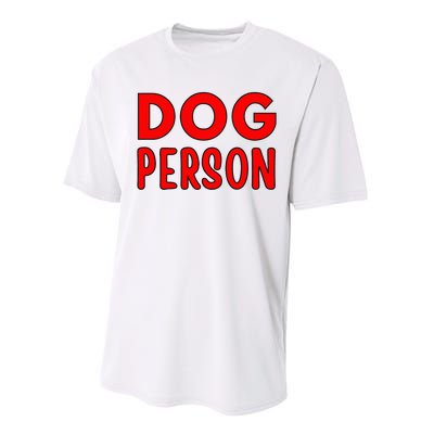 Dog Person Performance Sprint T-Shirt