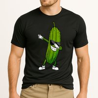 Dill Pickle Dabbing Pickle Glasses Funny Pickle Gift Cooling Performance Crew T-Shirt