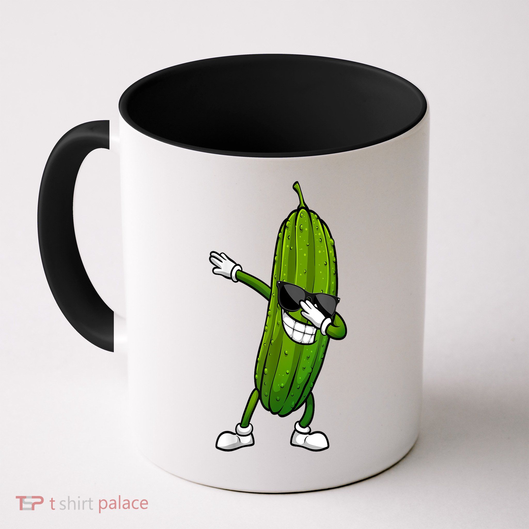 Dill Pickle Dabbing Pickle Glasses Funny Pickle Gift Mug