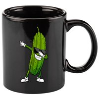 Dill Pickle Dabbing Pickle Glasses Funny Pickle Gift 11oz C Handle Ceramic Mug