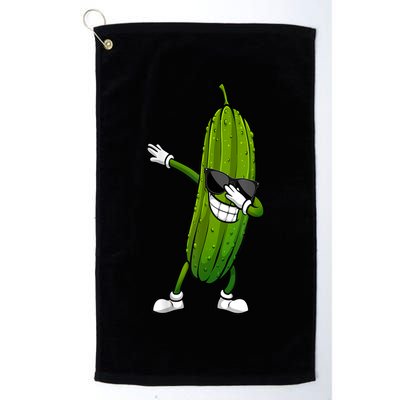 Dill Pickle Dabbing Pickle Glasses Funny Pickle Gift Golf Towel