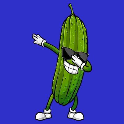 Dill Pickle Dabbing Pickle Glasses Funny Pickle Gift T-Shirt