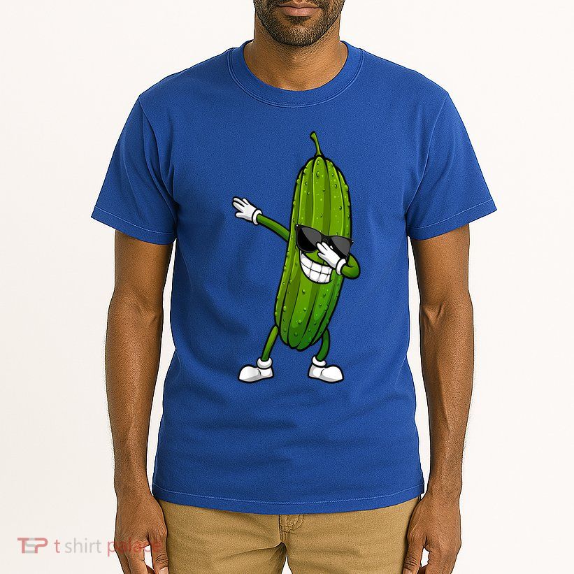 Dill Pickle Dabbing Pickle Glasses Funny Pickle Gift Tall T-Shirt