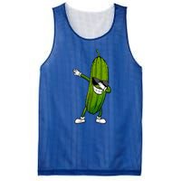 Dill Pickle Dabbing Pickle Glasses Funny Pickle Gift Mesh Reversible Basketball Jersey Tank