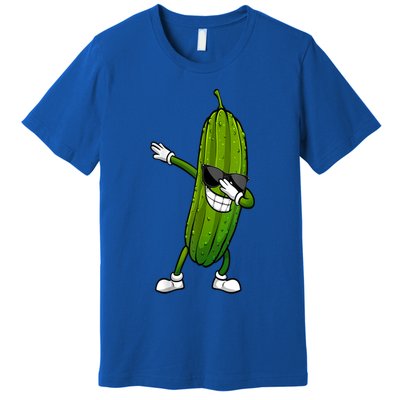 Dill Pickle Dabbing Pickle Glasses Funny Pickle Gift Premium T-Shirt