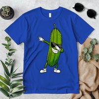 Dill Pickle Dabbing Pickle Glasses Funny Pickle Gift Premium T-Shirt