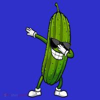 Dill Pickle Dabbing Pickle Glasses Funny Pickle Gift Premium T-Shirt