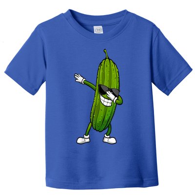Dill Pickle Dabbing Pickle Glasses Funny Pickle Gift Toddler T-Shirt