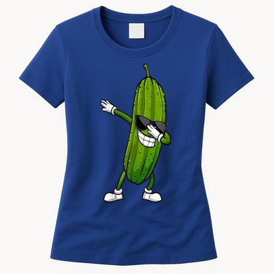 Dill Pickle Dabbing Pickle Glasses Funny Pickle Gift Womens T-Shirt