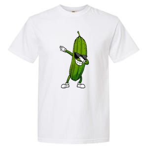 Dill Pickle Dabbing Pickle Glasses Funny Pickle Gift Garment-Dyed Heavyweight T-Shirt