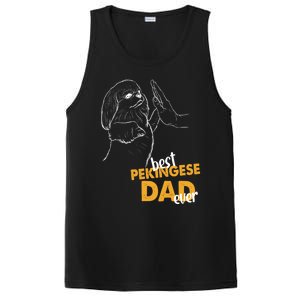 Dog Pekingese Dad Pekingese Best Pekingese Dad Ever Gift PosiCharge Competitor Tank