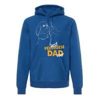 Dog Pekingese Dad Pekingese Best Pekingese Dad Ever Gift Premium Hoodie