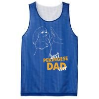 Dog Pekingese Dad Pekingese Best Pekingese Dad Ever Gift Mesh Reversible Basketball Jersey Tank