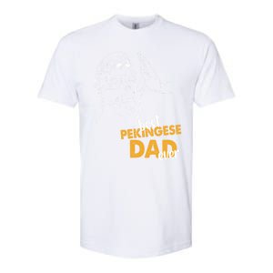 Dog Pekingese Dad Pekingese Best Pekingese Dad Ever Gift Softstyle CVC T-Shirt