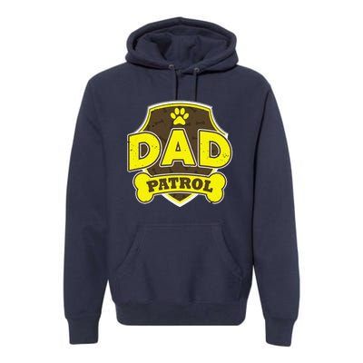 Dad Patrol Dog Premium Hoodie