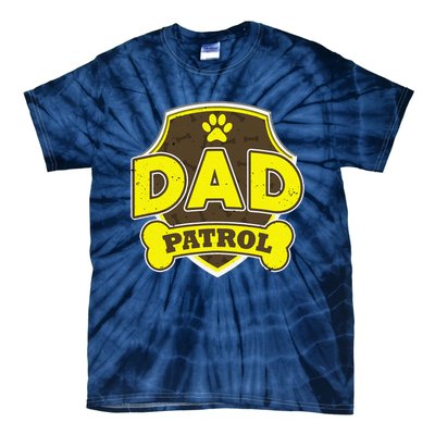 Dad Patrol Dog Tie-Dye T-Shirt