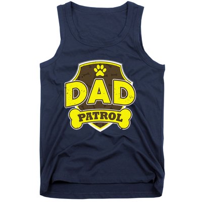 Dad Patrol Dog Tank Top