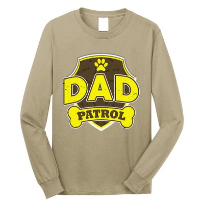 Dad Patrol Dog Long Sleeve Shirt