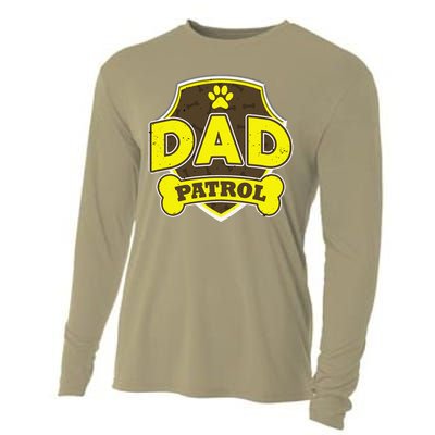 Dad Patrol Dog Cooling Performance Long Sleeve Crew