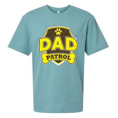 Dad Patrol Dog Sueded Cloud Jersey T-Shirt