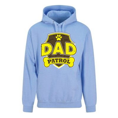 Dad Patrol Dog Unisex Surf Hoodie