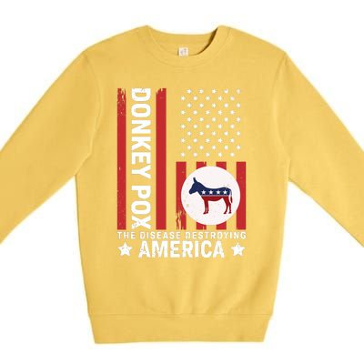 Donkey Pox Premium Crewneck Sweatshirt