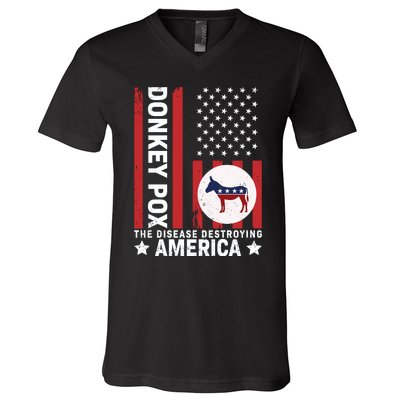 Donkey Pox V-Neck T-Shirt