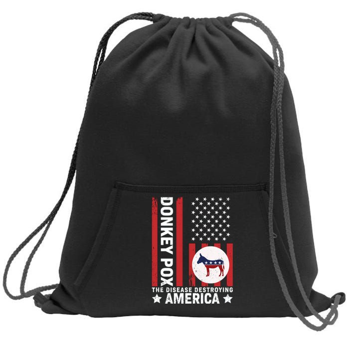 Donkey Pox Sweatshirt Cinch Pack Bag