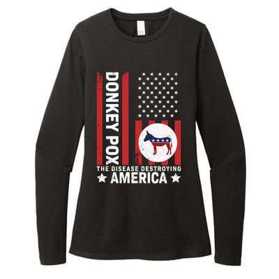 Donkey Pox Womens CVC Long Sleeve Shirt