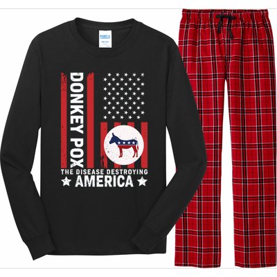 Donkey Pox Long Sleeve Pajama Set