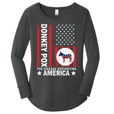 Donkey Pox Women's Perfect Tri Tunic Long Sleeve Shirt