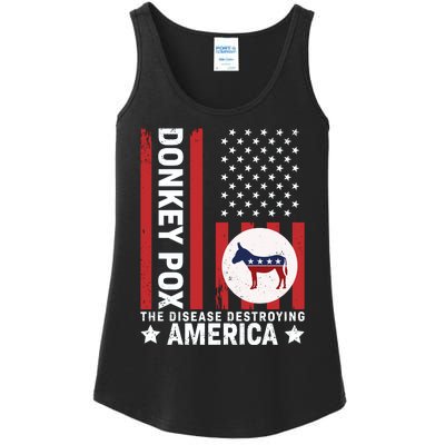 Donkey Pox Ladies Essential Tank