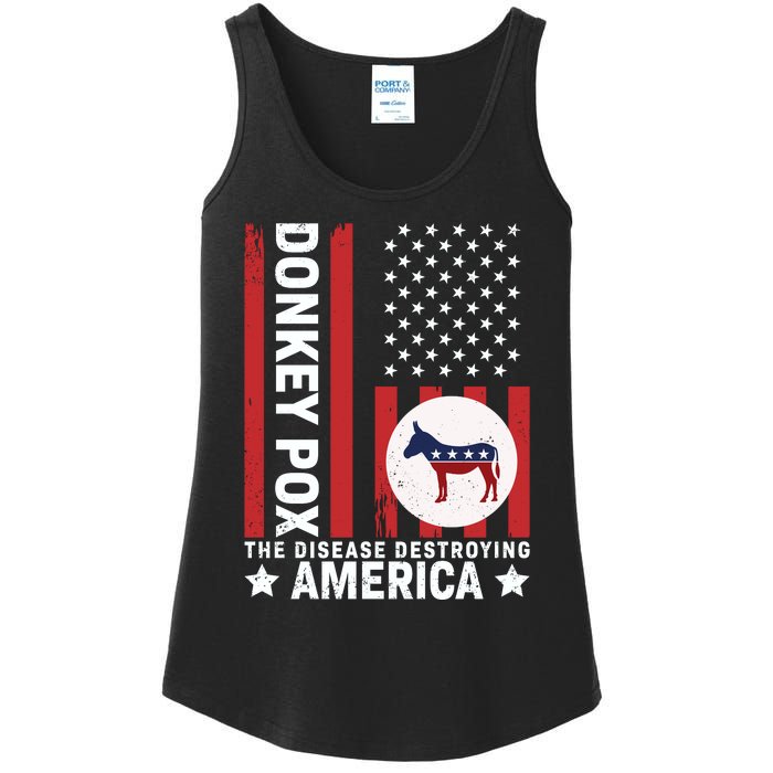 Donkey Pox Ladies Essential Tank