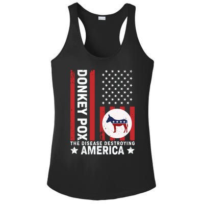 Donkey Pox Ladies PosiCharge Competitor Racerback Tank